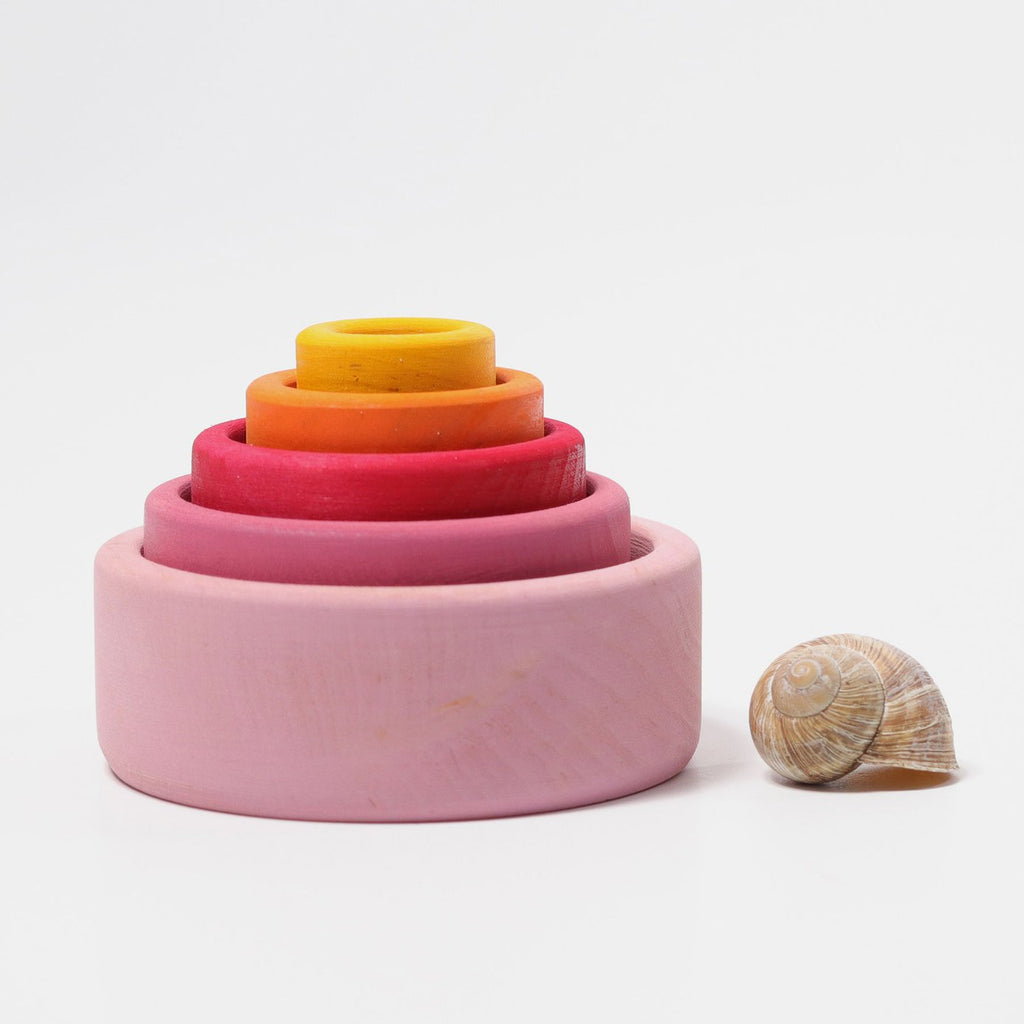 Grimm's - Stacking Bowls Lollipop 5Pc