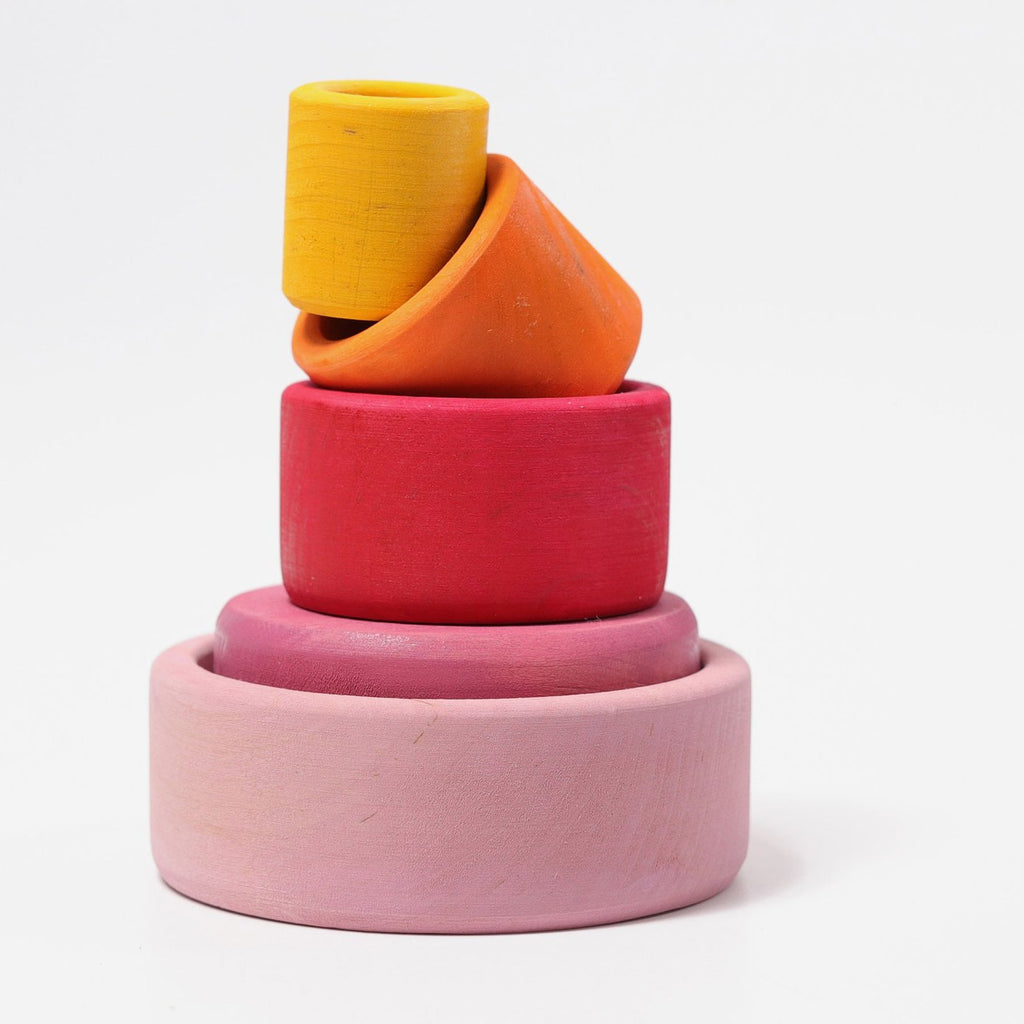 Grimm's - Stacking Bowls Lollipop 5Pc
