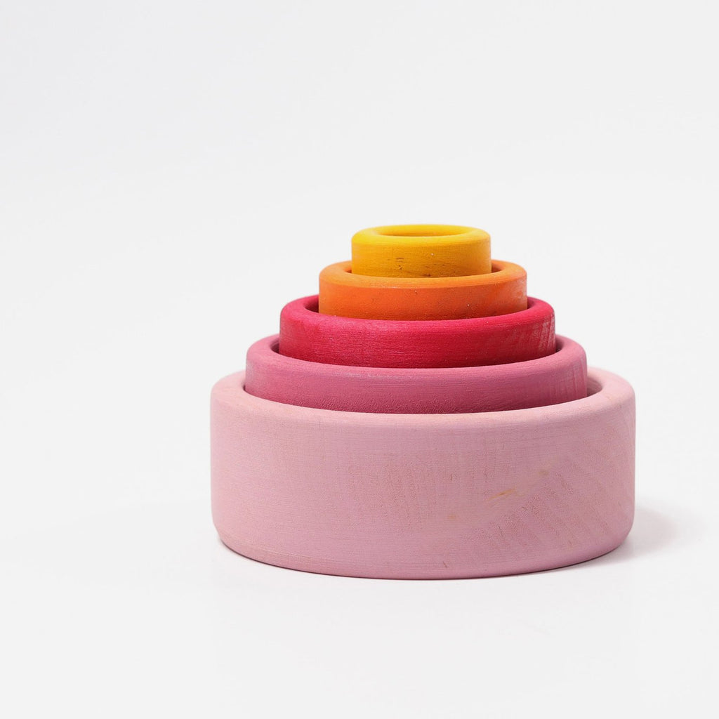 Grimm's - Stacking Bowls Lollipop 5Pc