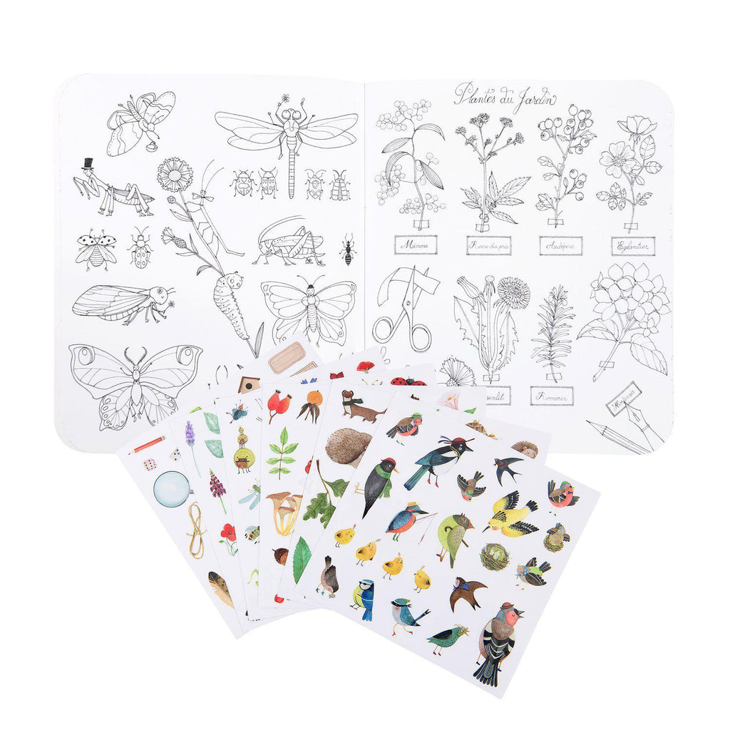 BOTANIST STICKER & COLOURING BOOK