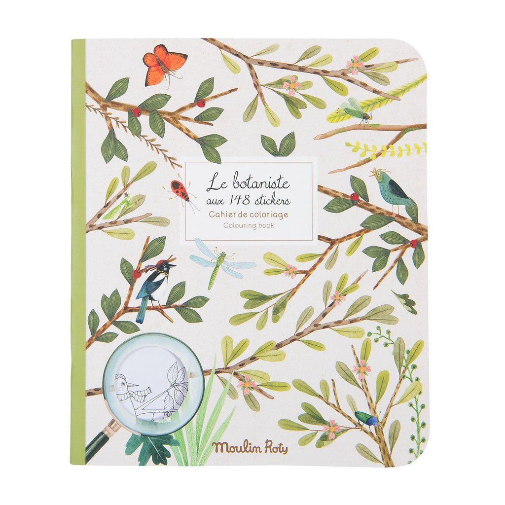 BOTANIST STICKER & COLOURING BOOK