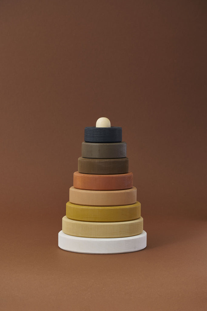 Raduga Grez - Diversity Stacking Tower Black To White