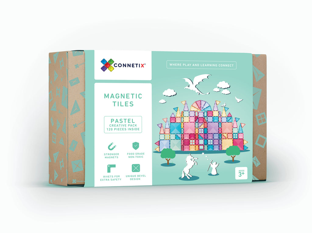 CONNETIX 120 PIECE PASTEL CREATIVE PACK