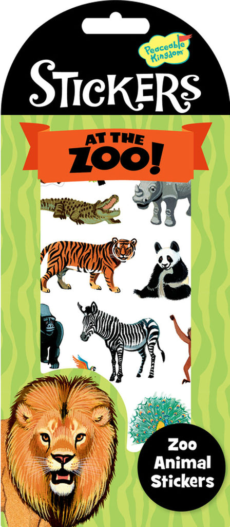 ZOO ANIMAL STICKERS
