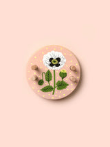 Pom Maker Medium - Pink with Flower