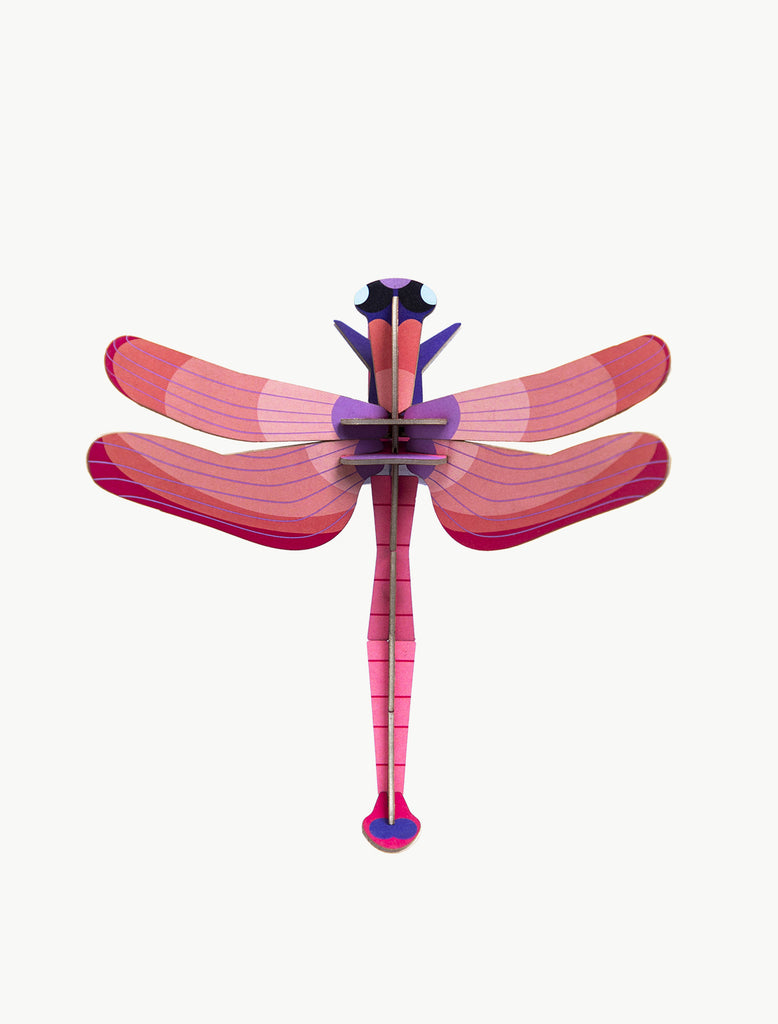 WALL DECOR - RUBY DRAGONFLY