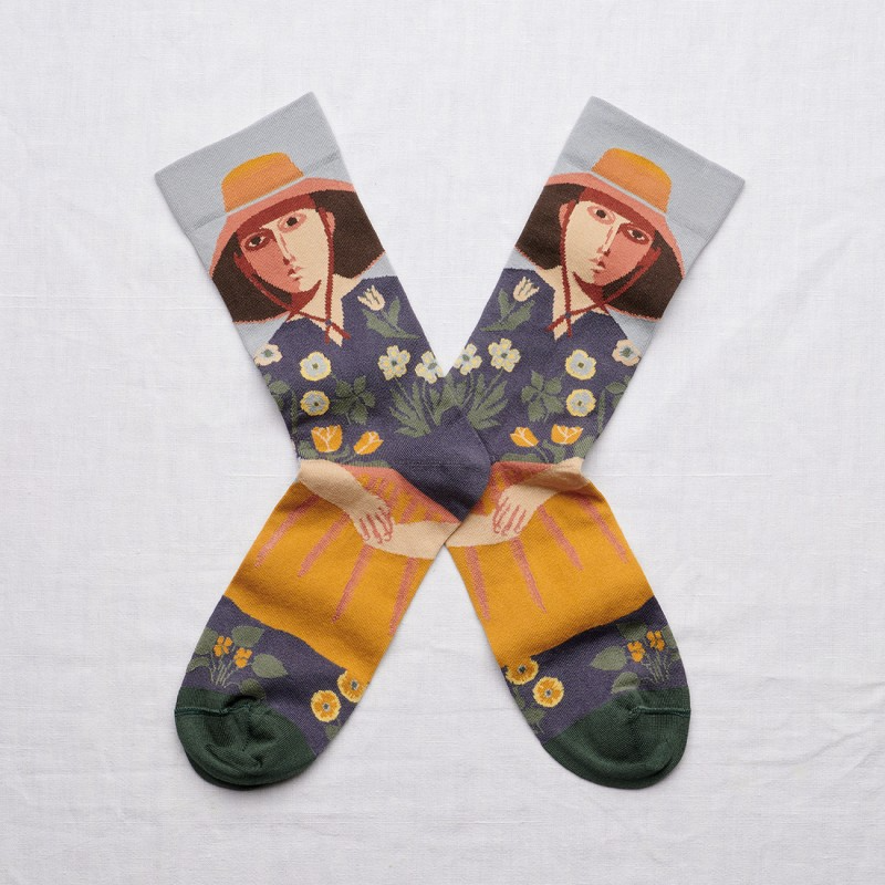 Bonne Maison Socks - L'Automne - Head Steel