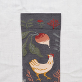 Bonne Maison Socks - L'Automne - Hen Steel