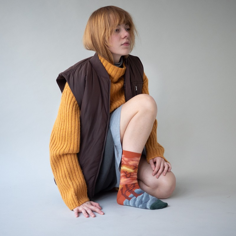 Bonne Maison Socks - L’Automne - Tree Pumpkin