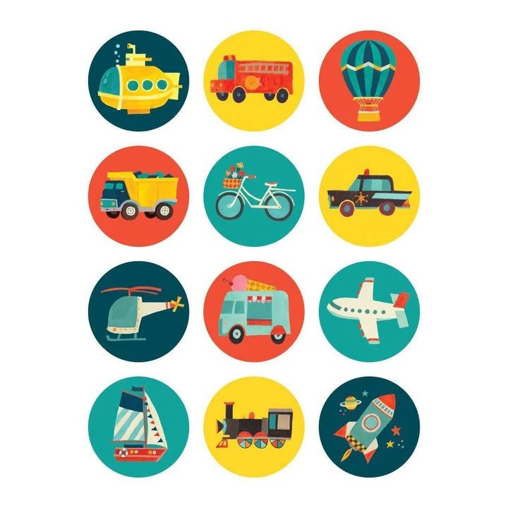 Mini Memory Match - Transportation