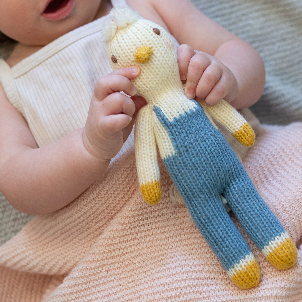 KNITTED RATTLE - BENEDICT CHICKEN